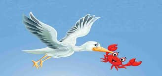 The crafty crane and the craftier crab