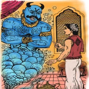 aladdi with ginne
