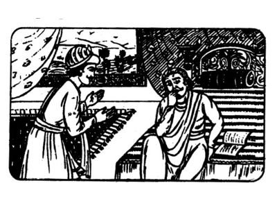 Akbar and Birbal Image