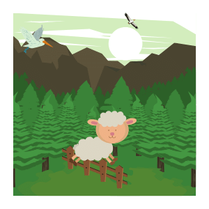 funny sheep
