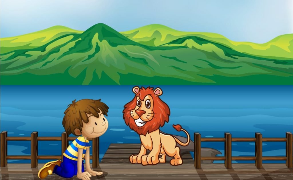 Androcles and the lion story