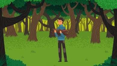 wood gatherer story