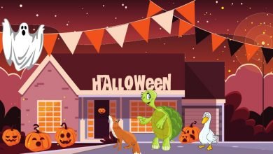 Halloween Party with Turtle Frank